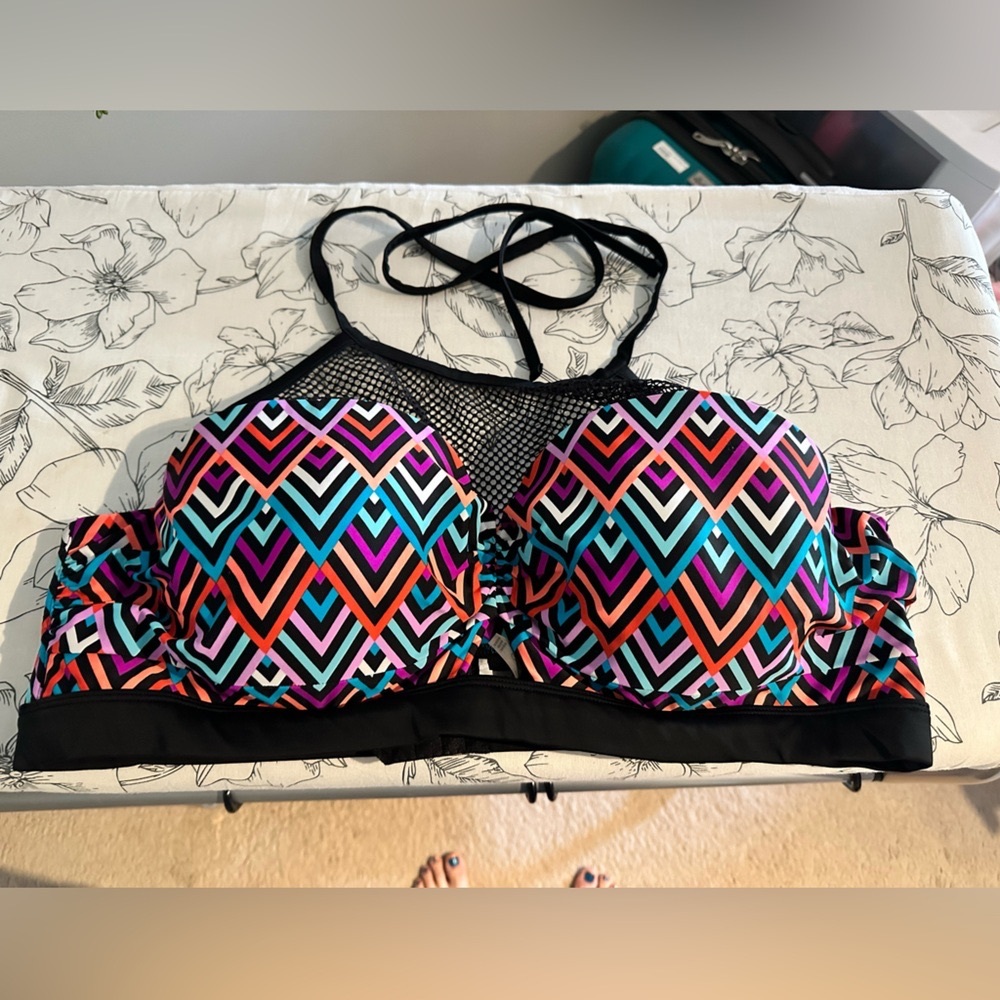 💟. 🏖️🌵👙Cactus club underwire bikini top 3x